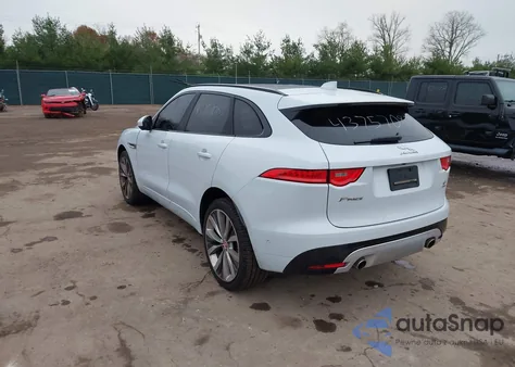 2017 Jaguar F-Pace S z USA, uszkodzony, nr VIN SADCM2BV2HA097332